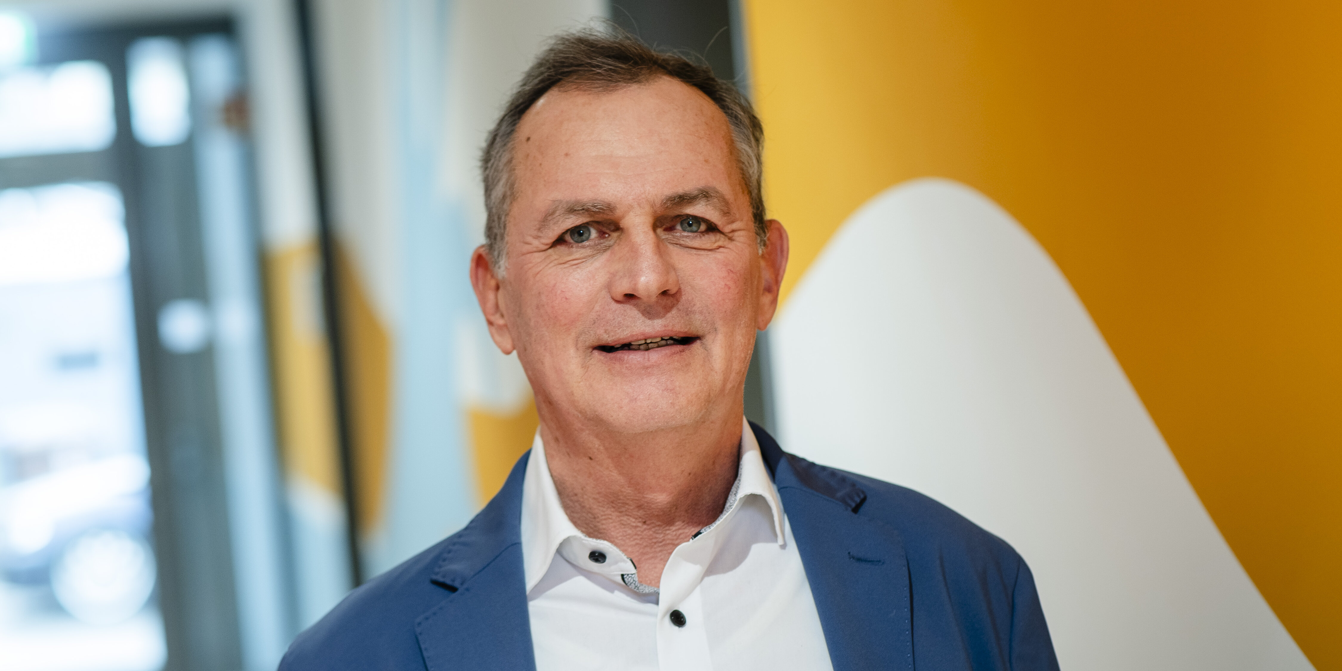 Dieter Egger, Vorstandsvorsitzender der AWO Schwaben