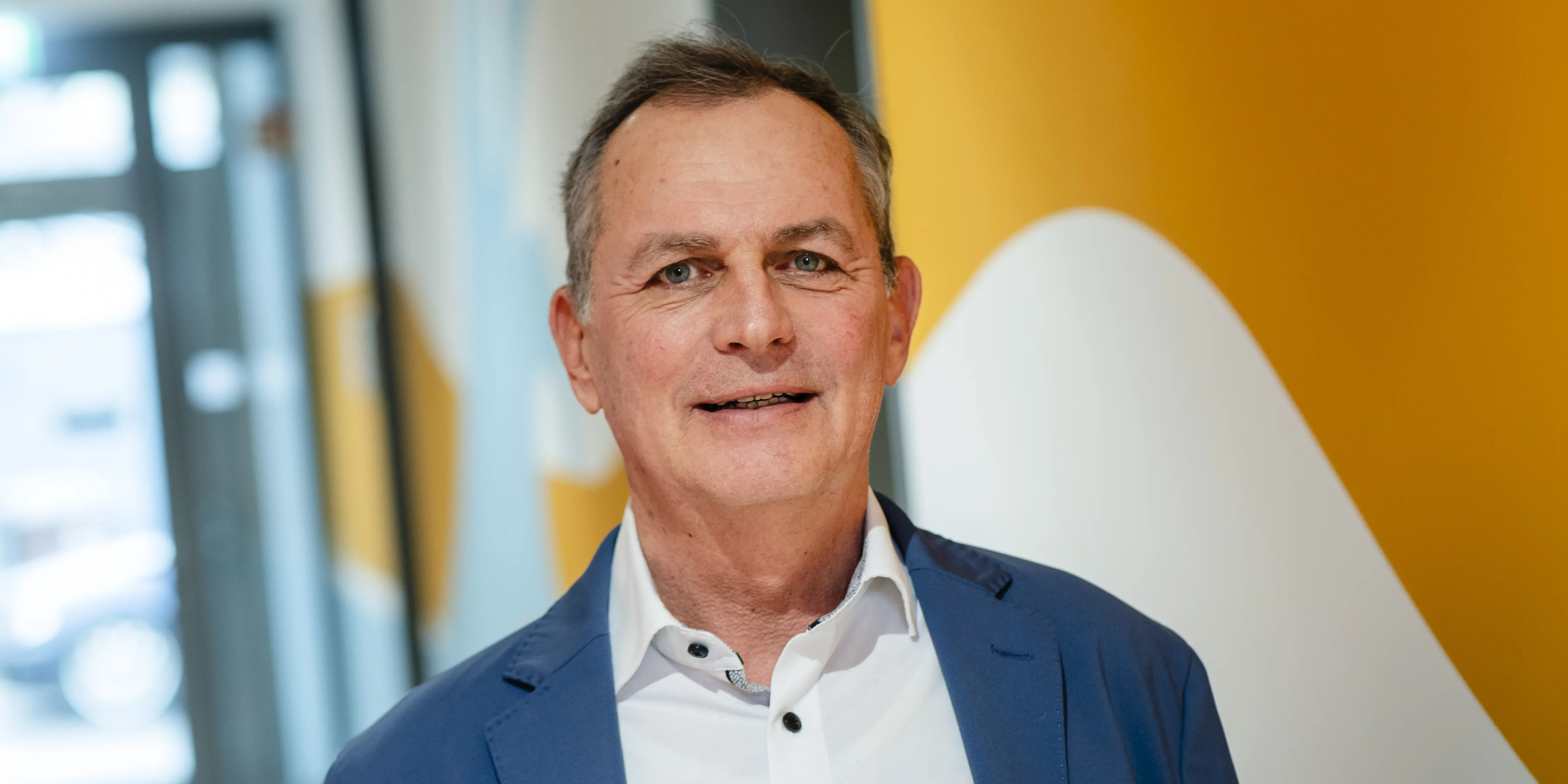 Dieter Egger, Vorstandsvorsitzender der AWO Schwaben