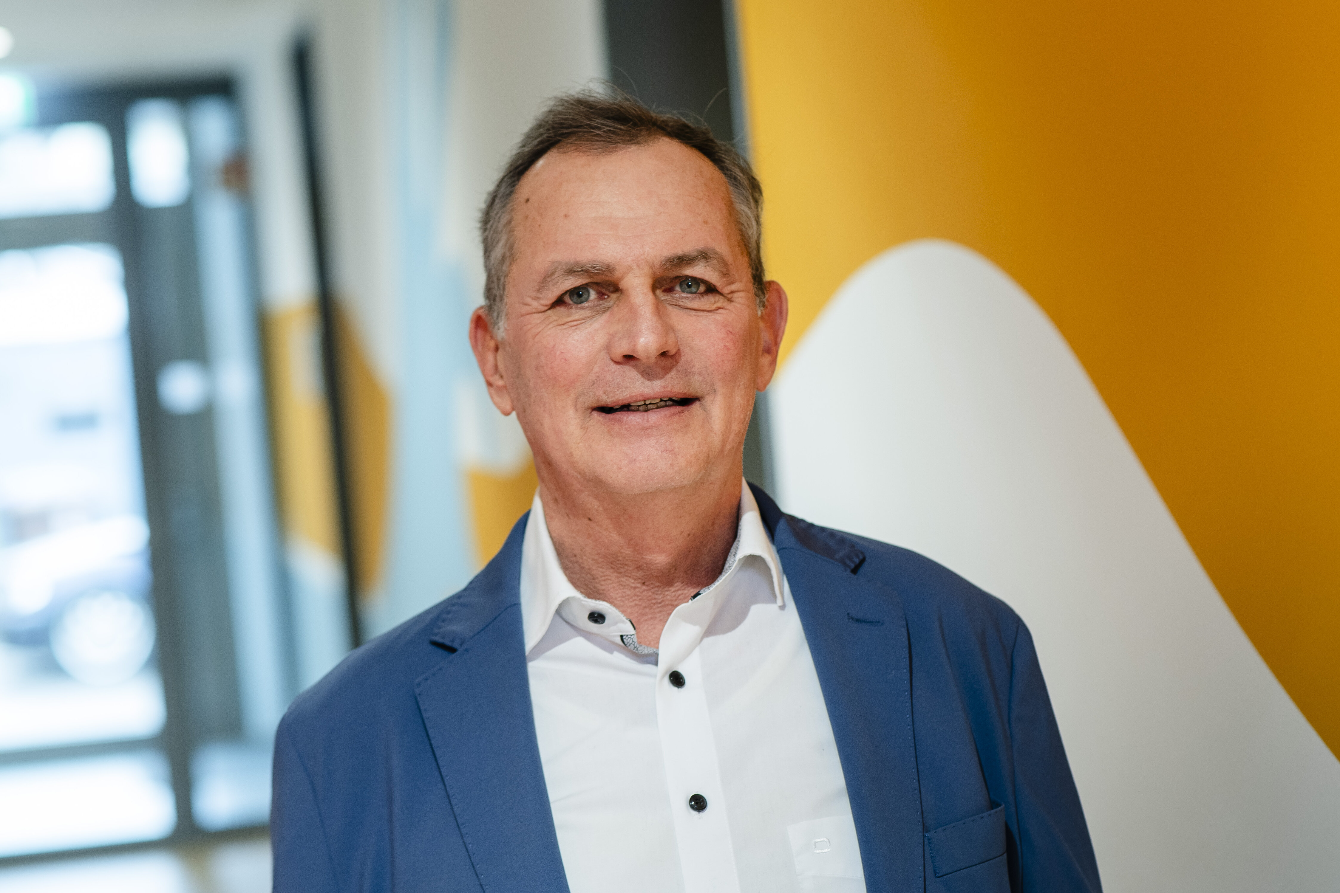 Dieter Egger, Vorstandsvorsitzender der AWO Schwaben